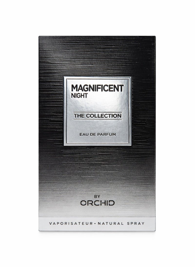 Orchid Magnificent Night Pour Homme Eau de Parfum 100ml for Men | Long Lasting Fresh Spicy Woody Perfume with Bergamot, Juniper Berries & Coriander | Leather, Tonka & Patchouli Base - Image 5